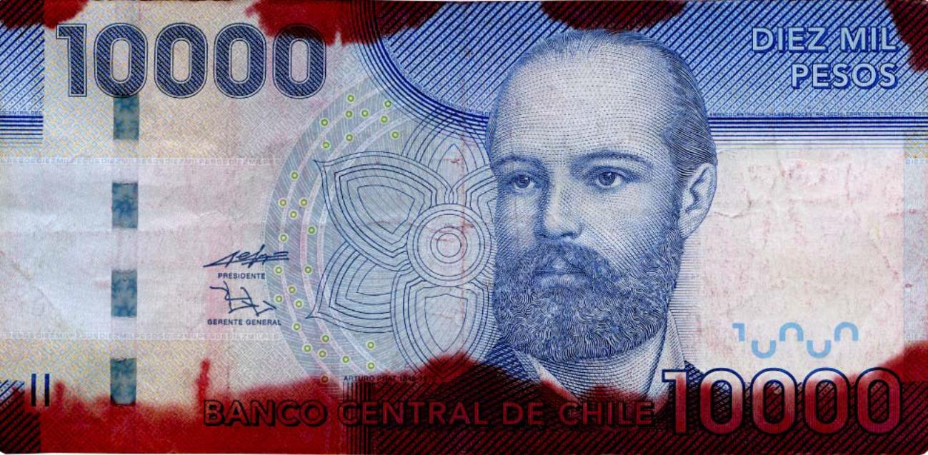 Billetes desgastados