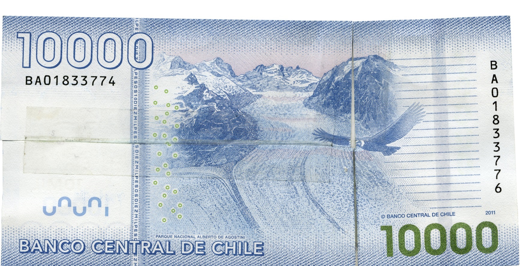 Billetes desgastados