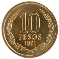 moneda de 10