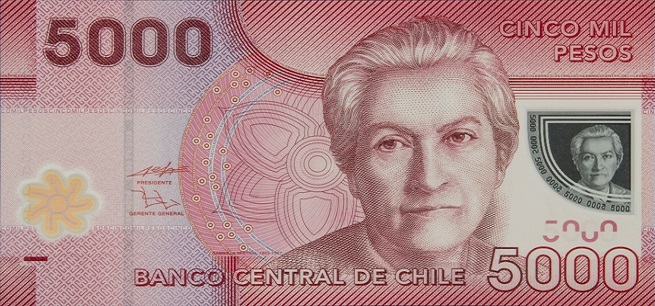 billete 5000 anverso