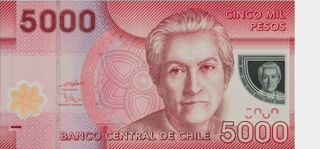 billete 5000 anverso